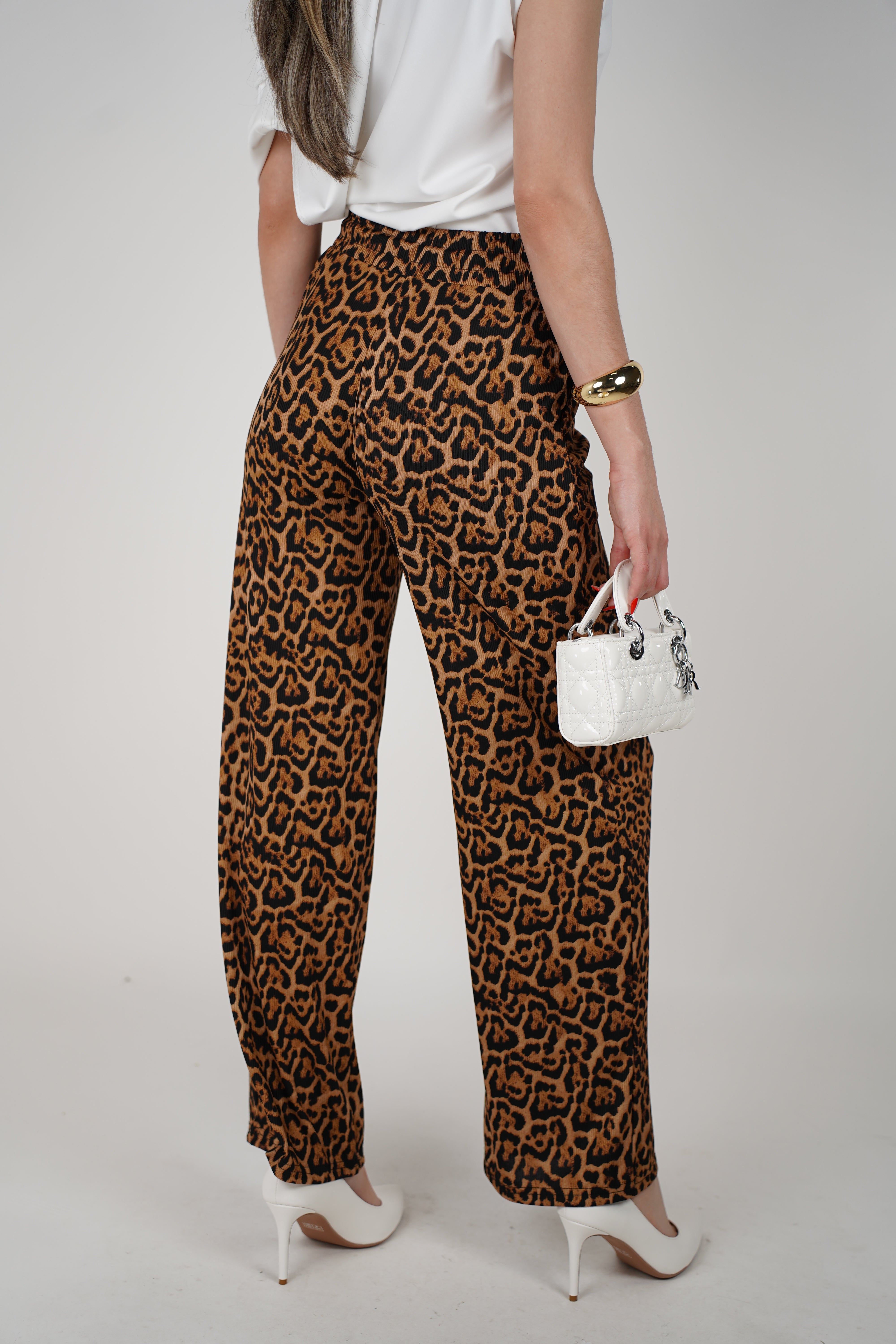 Arianna Pants – Leopard Print Lounge Trousers