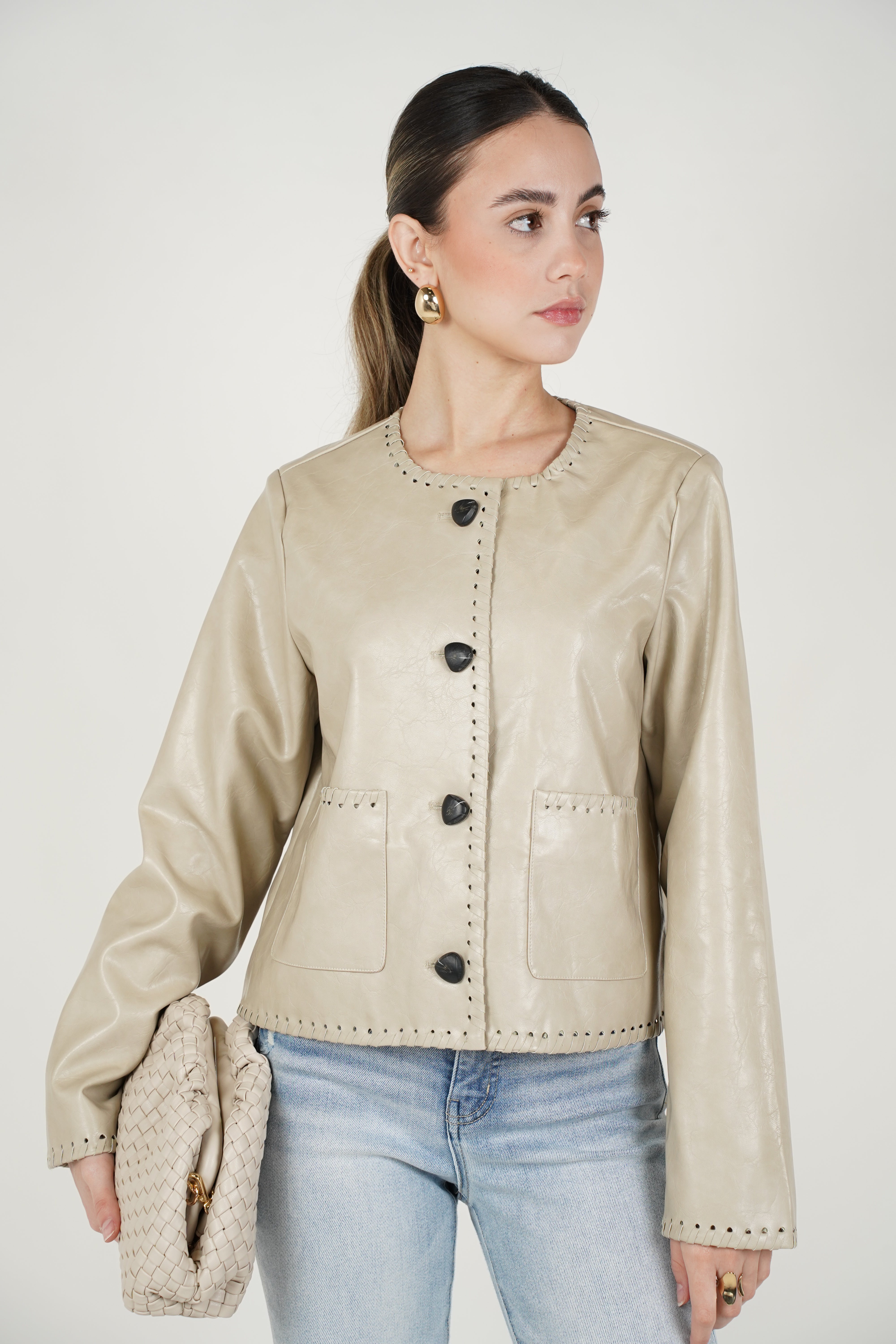 Isorya Leather Jacket
