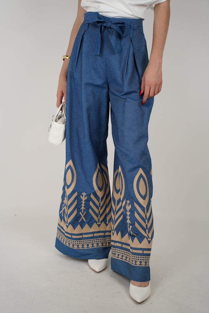Pantalones bordados Olguita