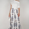 Vesa Flowy Pants – Printed Wide-Leg Linen Style