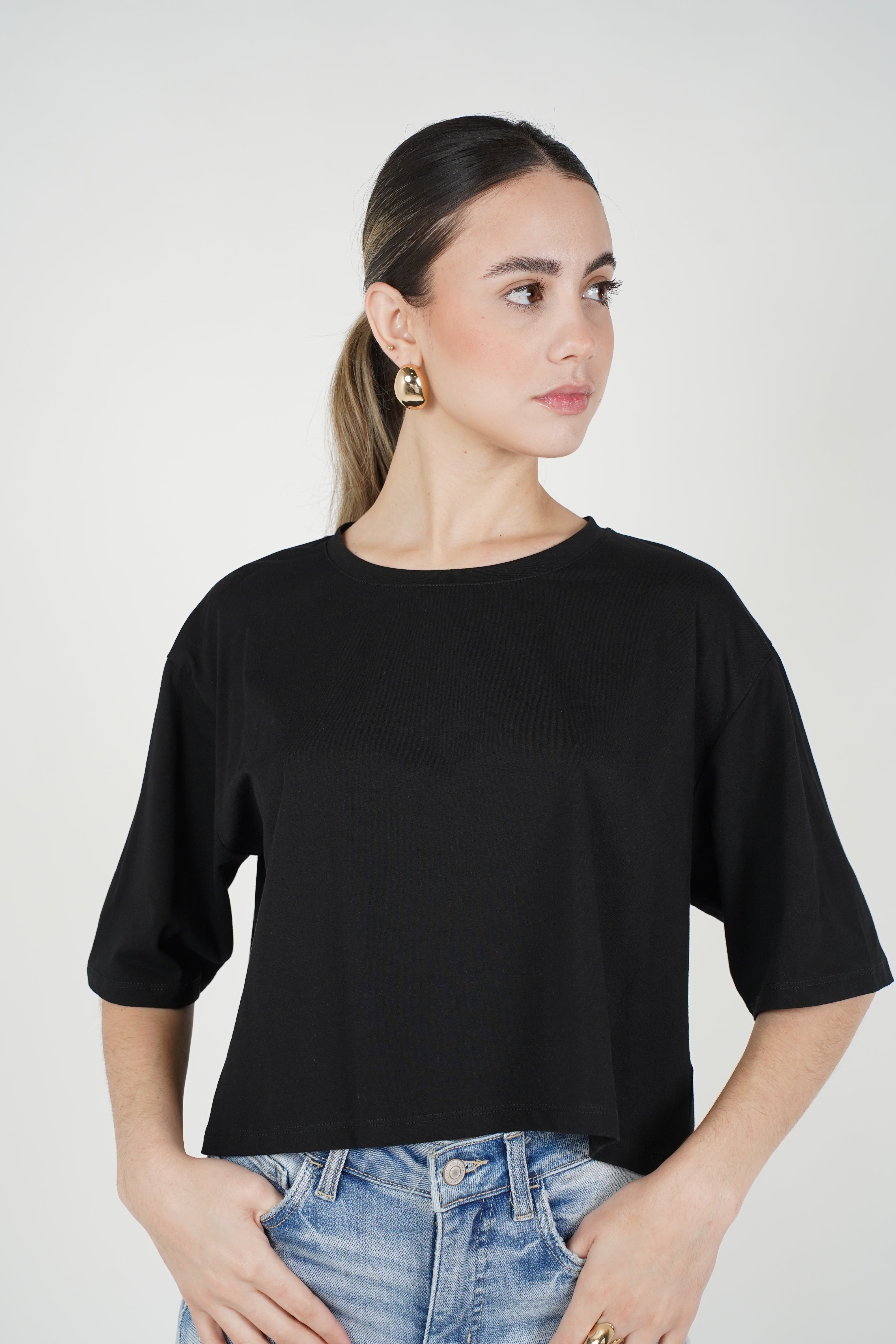 Olivia Box Cropped Top