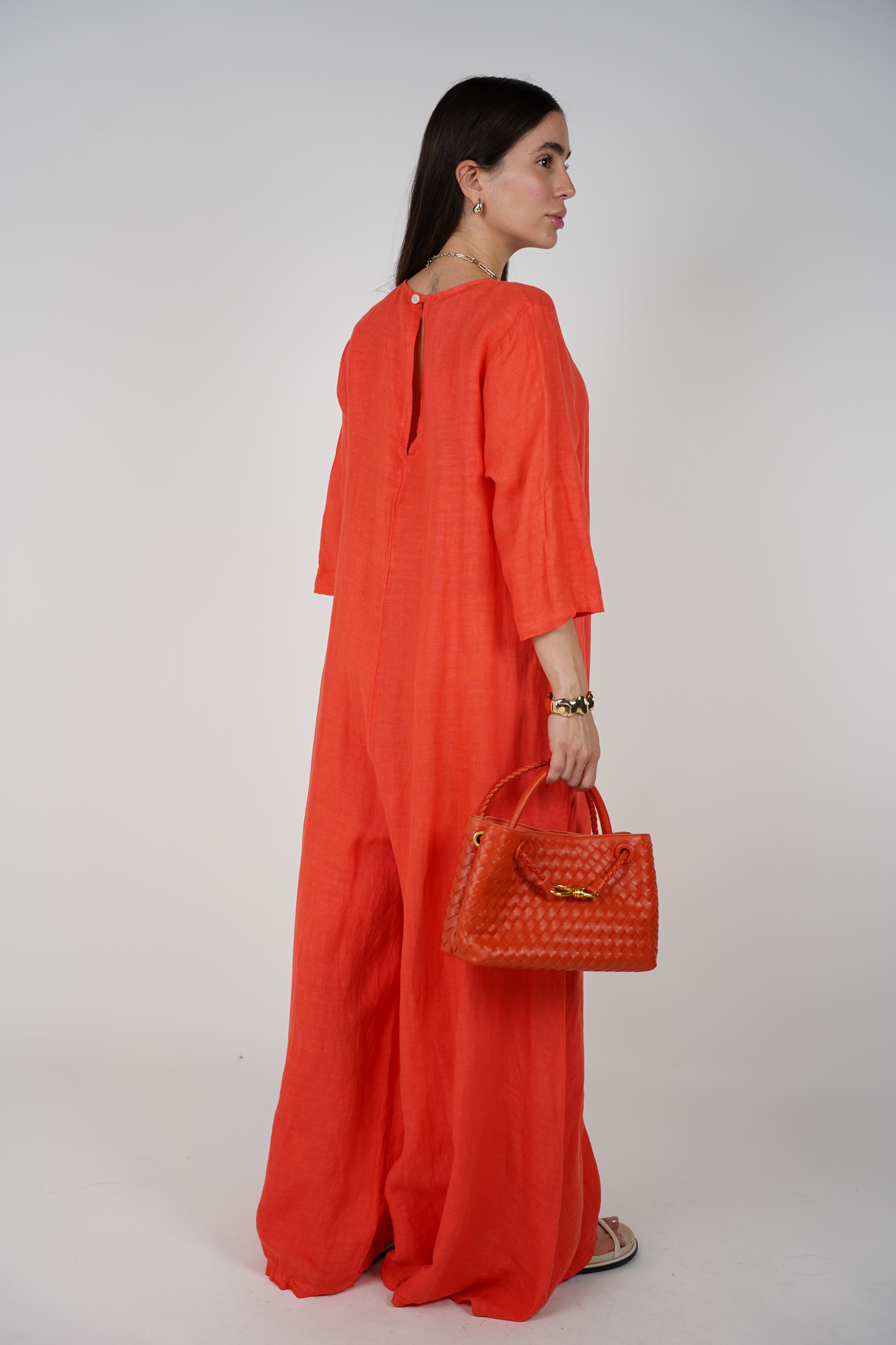 Alina Linen Jumpsuit – Effortless Style Meets All-Day Comfort