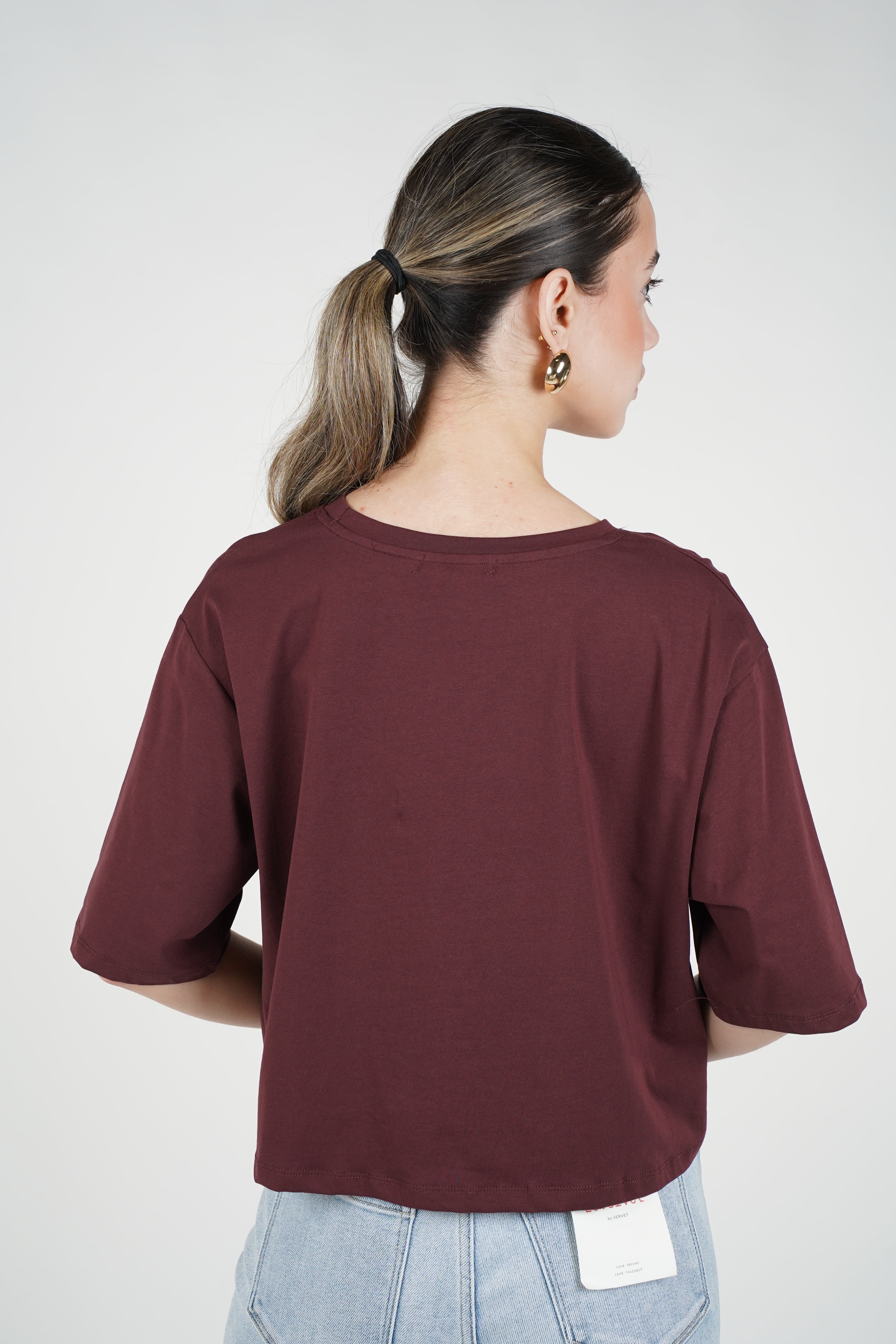 Olivia Box Cropped Top