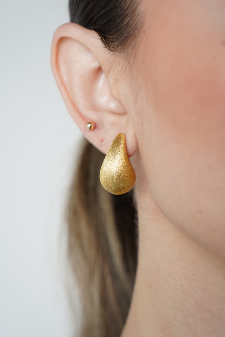 Ava Chunky Textured Tear Drops