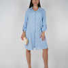 Loom Linen Shirt Dress – Lightweight Button-Down in One Size
