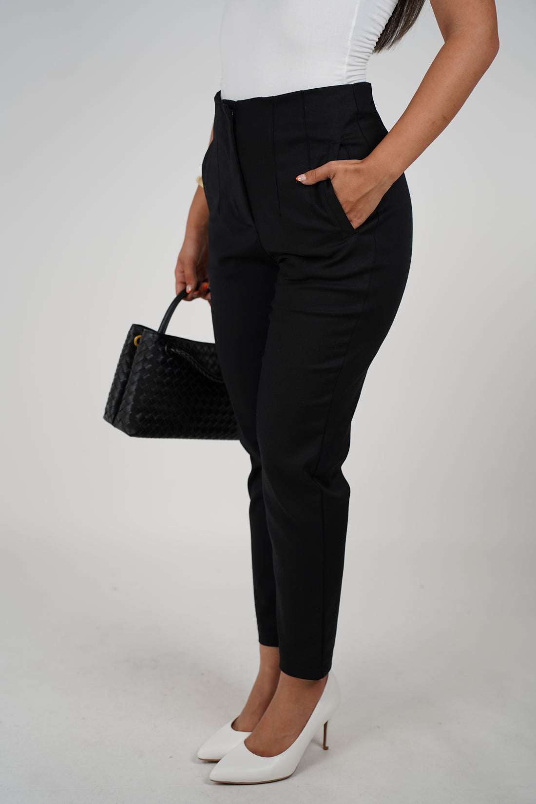 Emily Pants – Sleek Tailored Fit in Multiple Colors