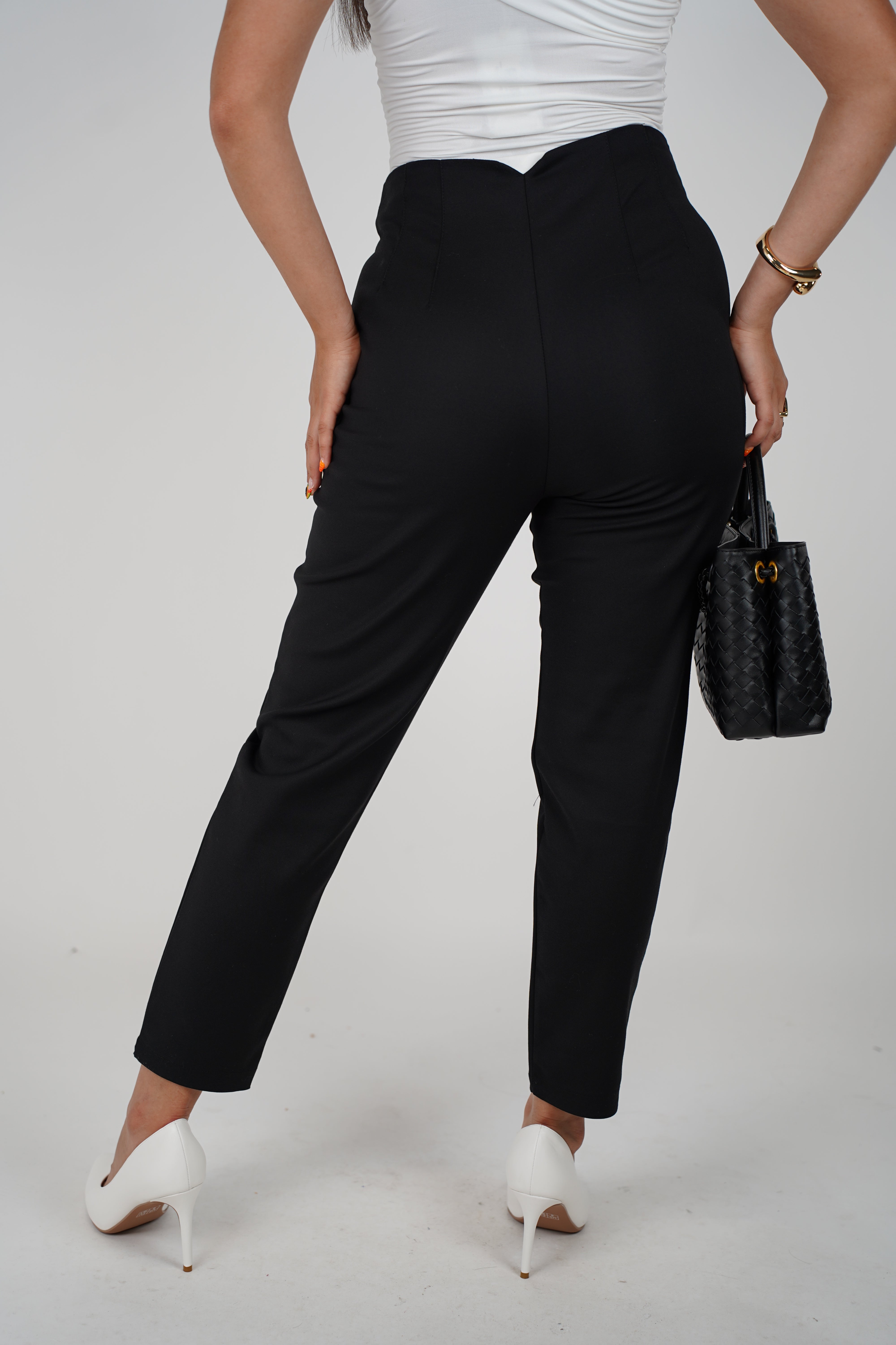 Emily Pants – Sleek Tailored Fit in Multiple Colors