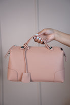 RosaMarie Soft Ruched Shoulder Bag – Gathered Top Handle Purse in 5 Colors - Carema Boutique