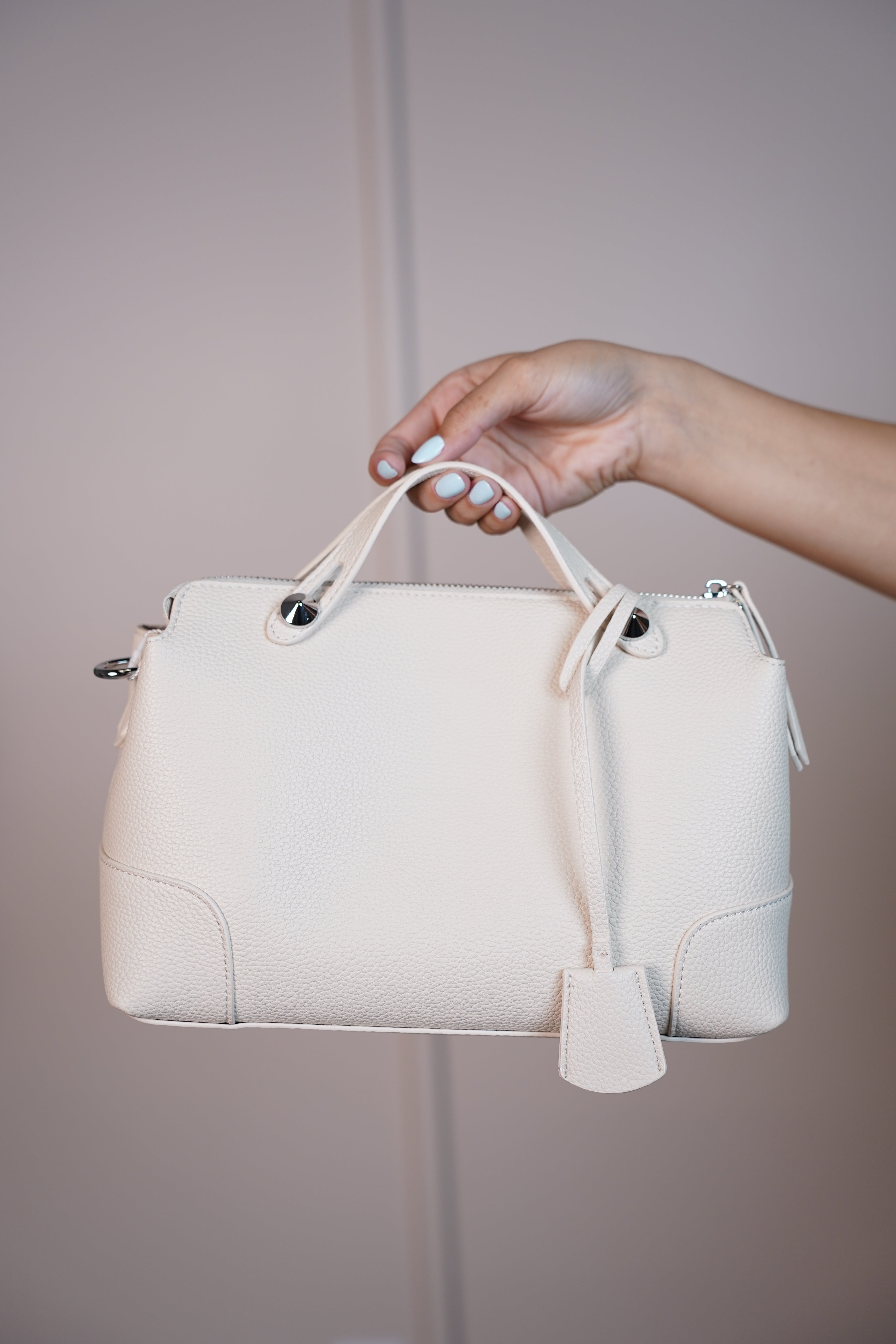 RosaMarie Soft Ruched Shoulder Bag – Gathered Top Handle Purse in 5 Colors - Carema Boutique