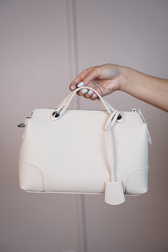RosaMarie Soft Ruched Shoulder Bag – Gathered Top Handle Purse in 5 Colors