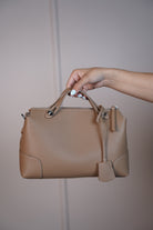 RosaMarie Soft Ruched Shoulder Bag – Gathered Top Handle Purse in 5 Colors - Carema Boutique