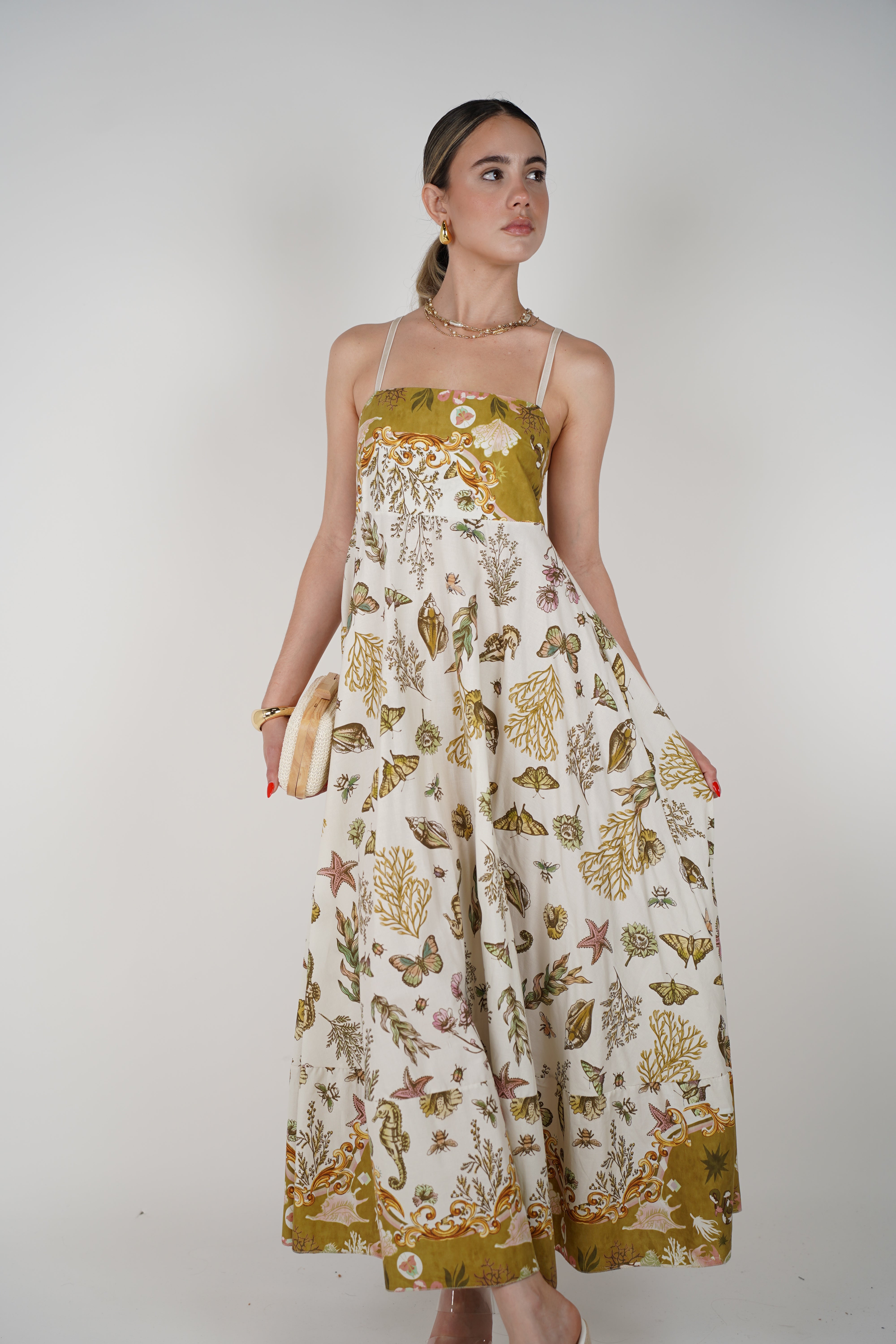 Lari Butterfly Maxi Dress – Dreamy Nature-Inspired Elegance