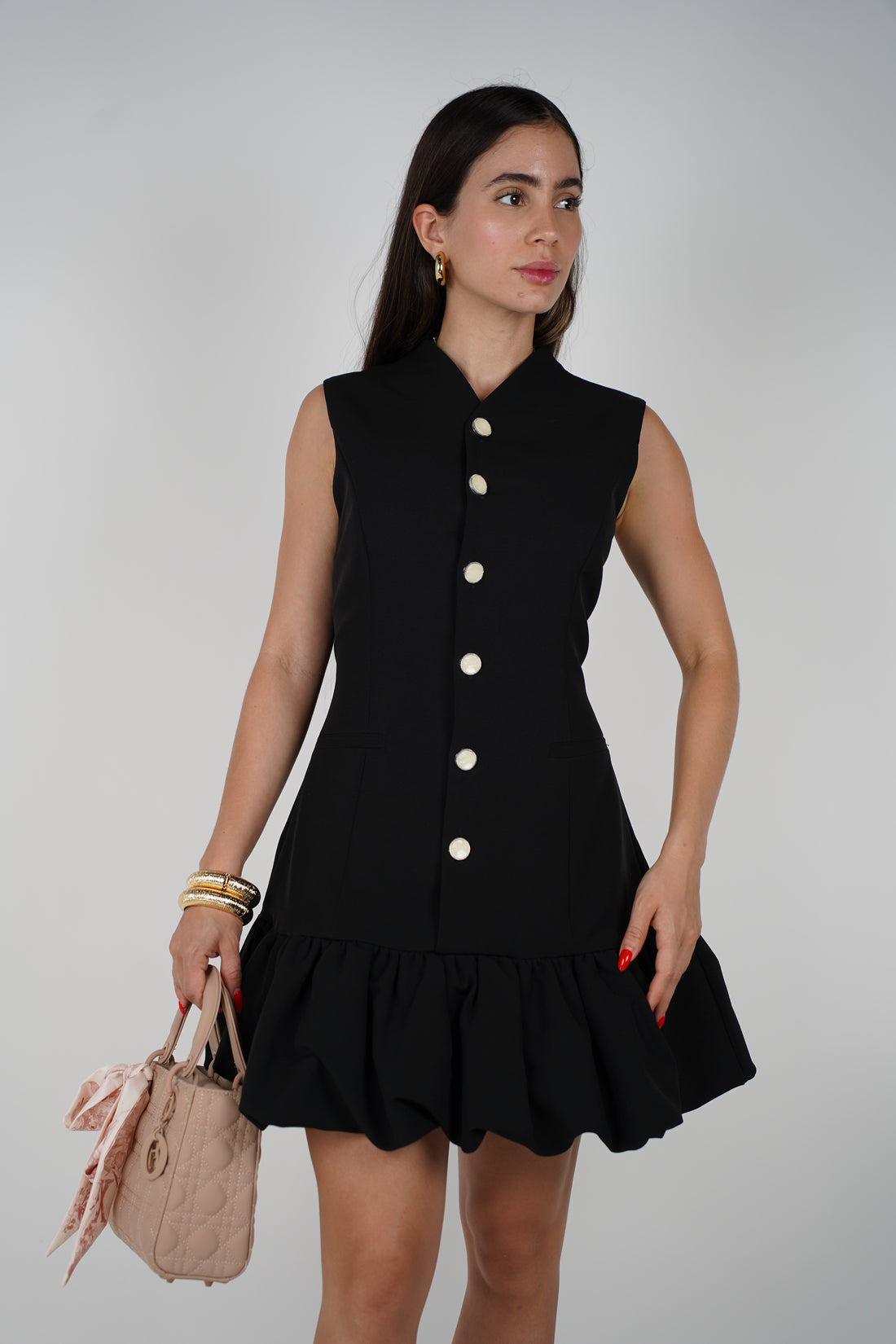 Apala Mini Dress – Sleek, Structured, and Effortlessly Chic