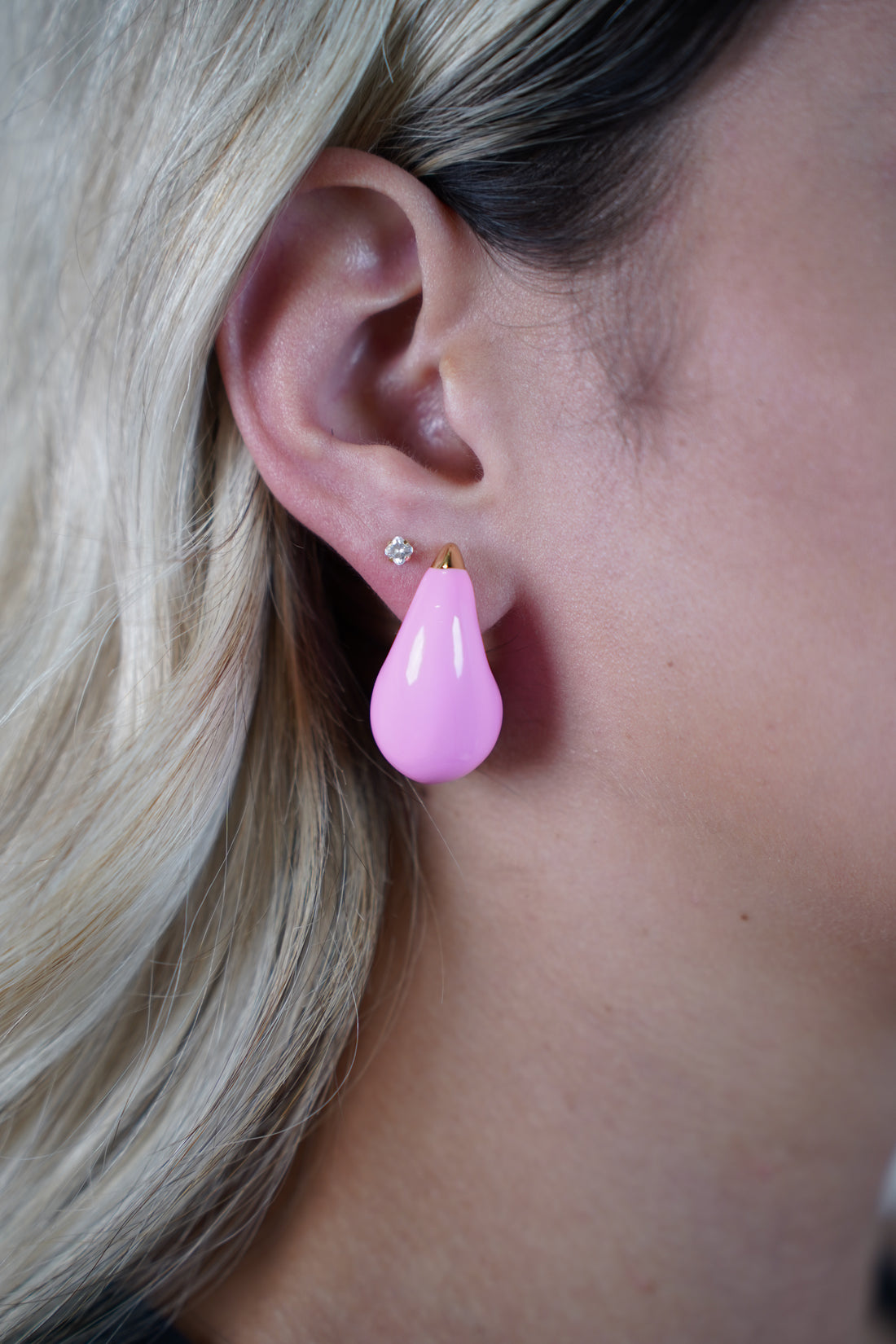 Chunky Tear Drop Earrings
