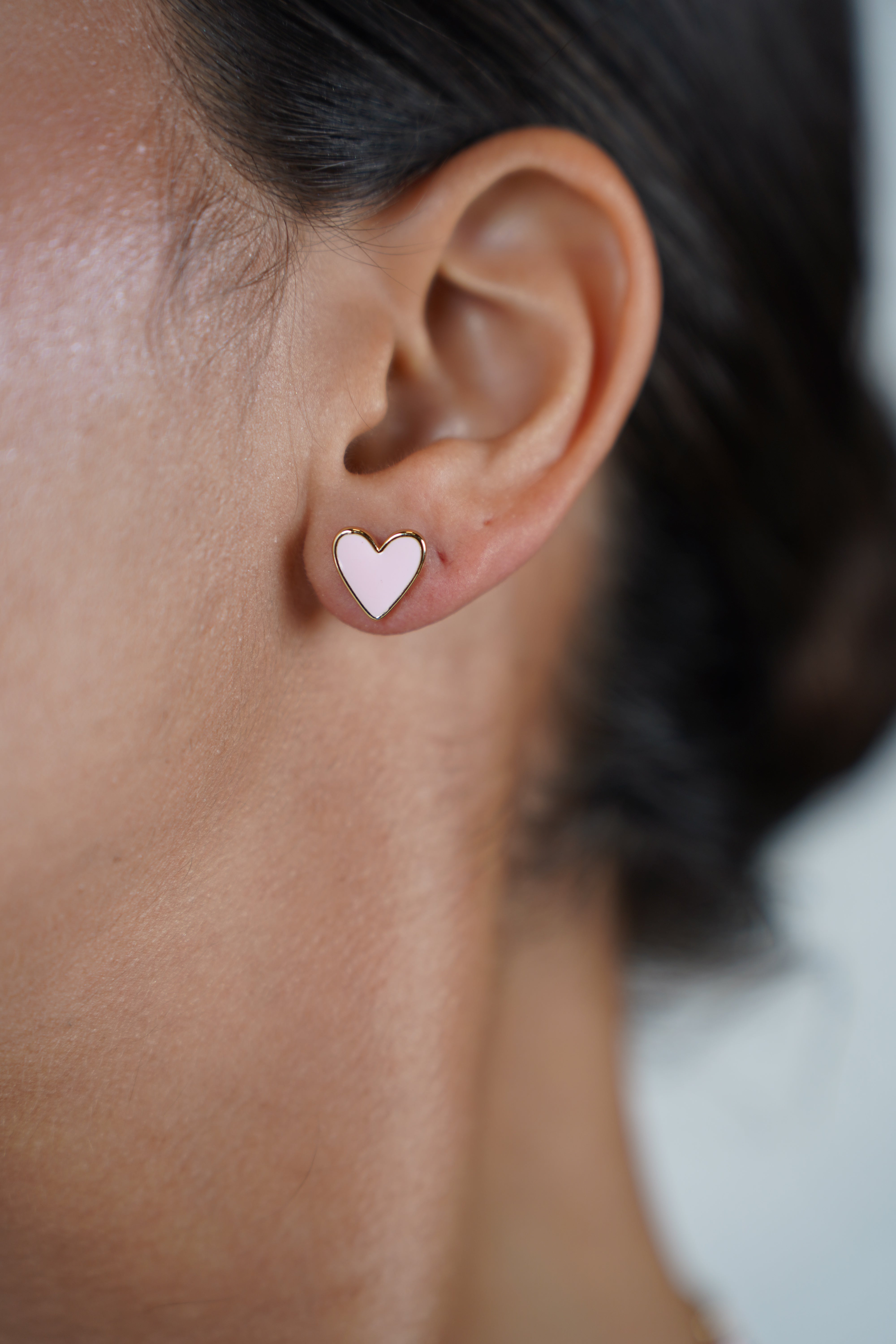 Calixy Mini Hearts Necklace Set – Sweet Pops of Color in a Dainty Duo