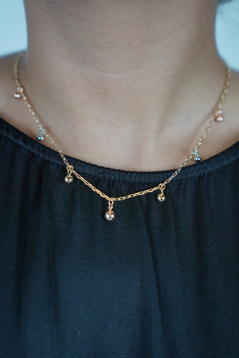 Vexael Thin Pebble Necklace