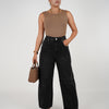 Meli Barrel Jeans – Sleek, Sculpted & Street-Chic