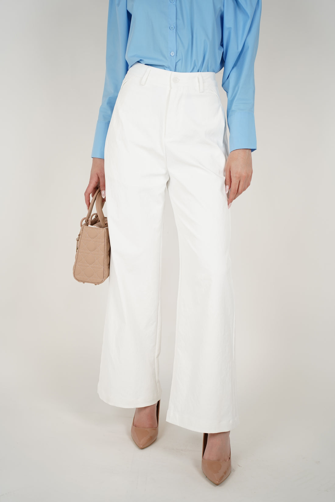 Viera Wide Leg Trousers – Effortless Tailored Elegance