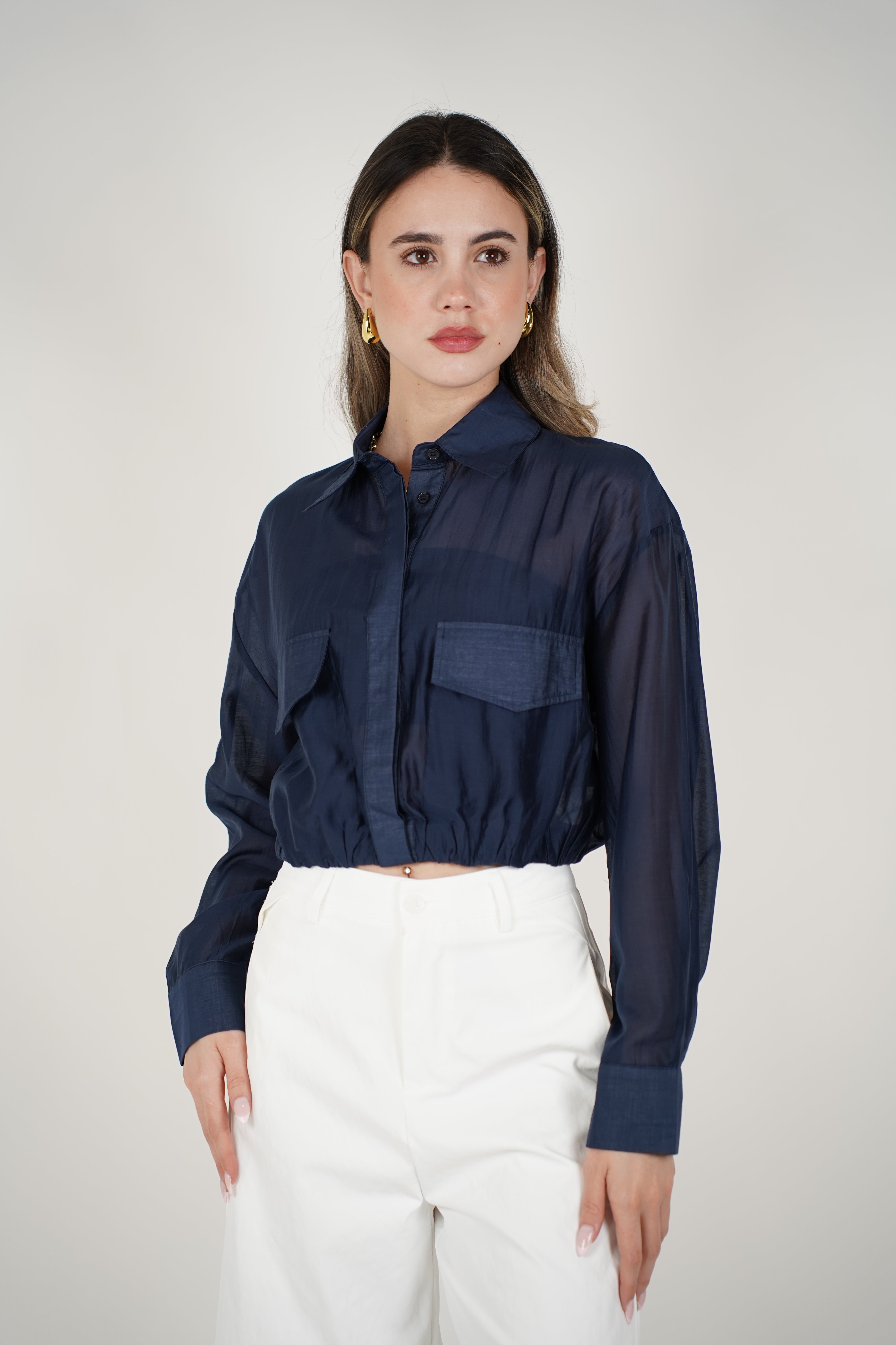 Ovia Sheer Crop Tops – Light, Airy, and Effortlessly Chic