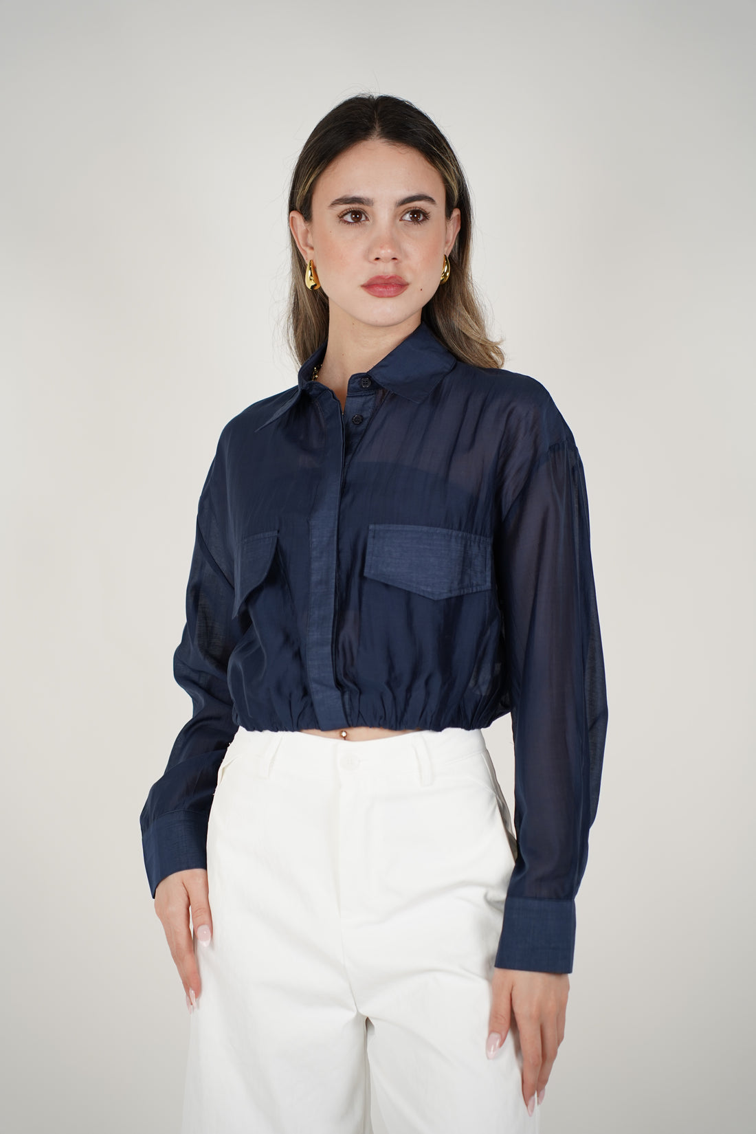 Ovia Sheer Crop Tops – Light, Airy, and Effortlessly Chic
