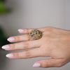 Calen Chunky Ring – Dazzling Bold Elegance in Every Detail