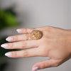 Calen Chunky Ring – Dazzling Bold Elegance in Every Detail