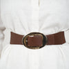 Rhen Oval Buckle Belt – Bold Shape, Effortless Definition