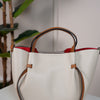 Eira Tote Bag – Timeless Carryall with a Pop of Color
