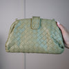 Hallie Clutch – Woven Faux Leather in 6 Colors