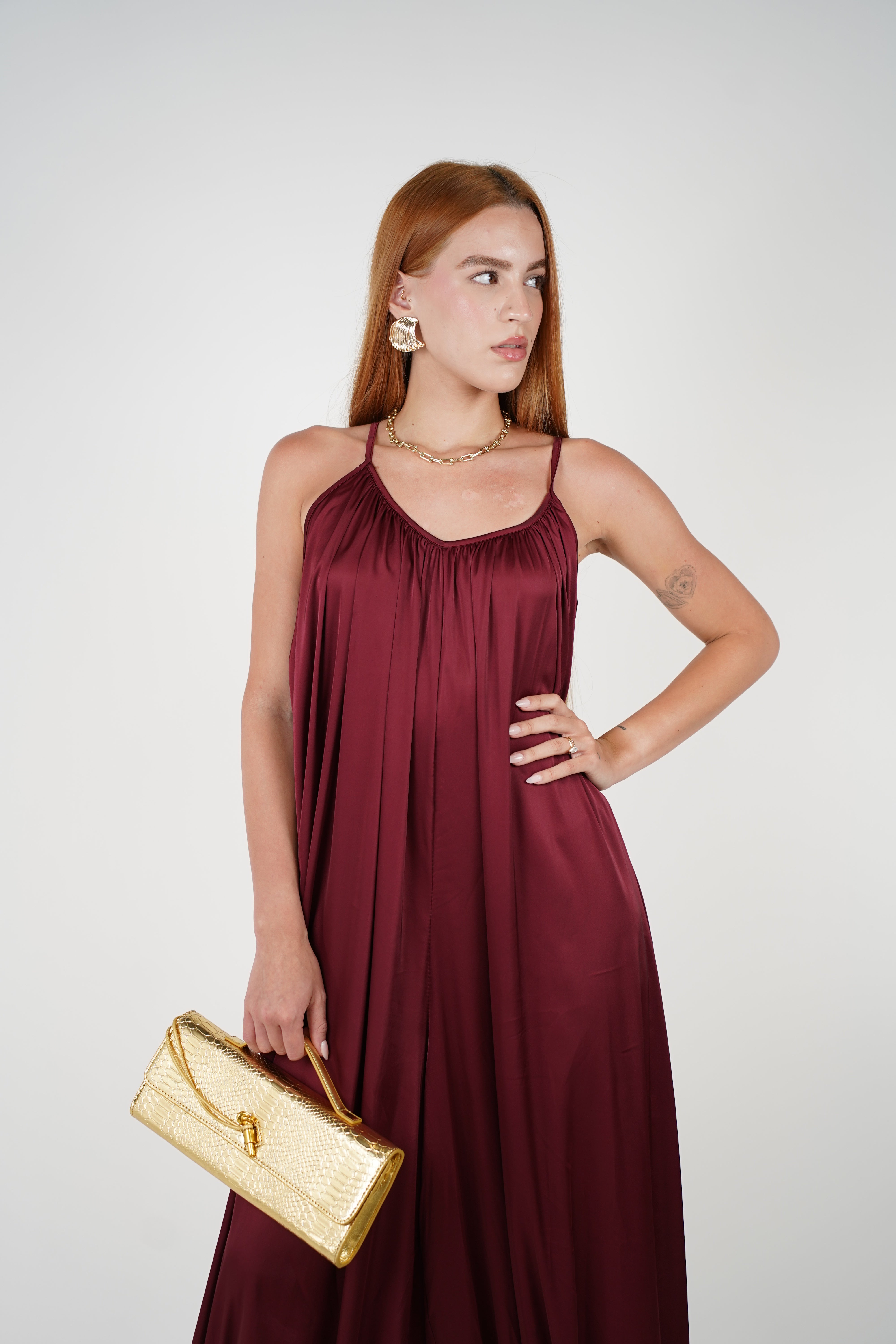 Yomi Aladin Satin Jumpsuit – Relaxed Glamour in Every Step