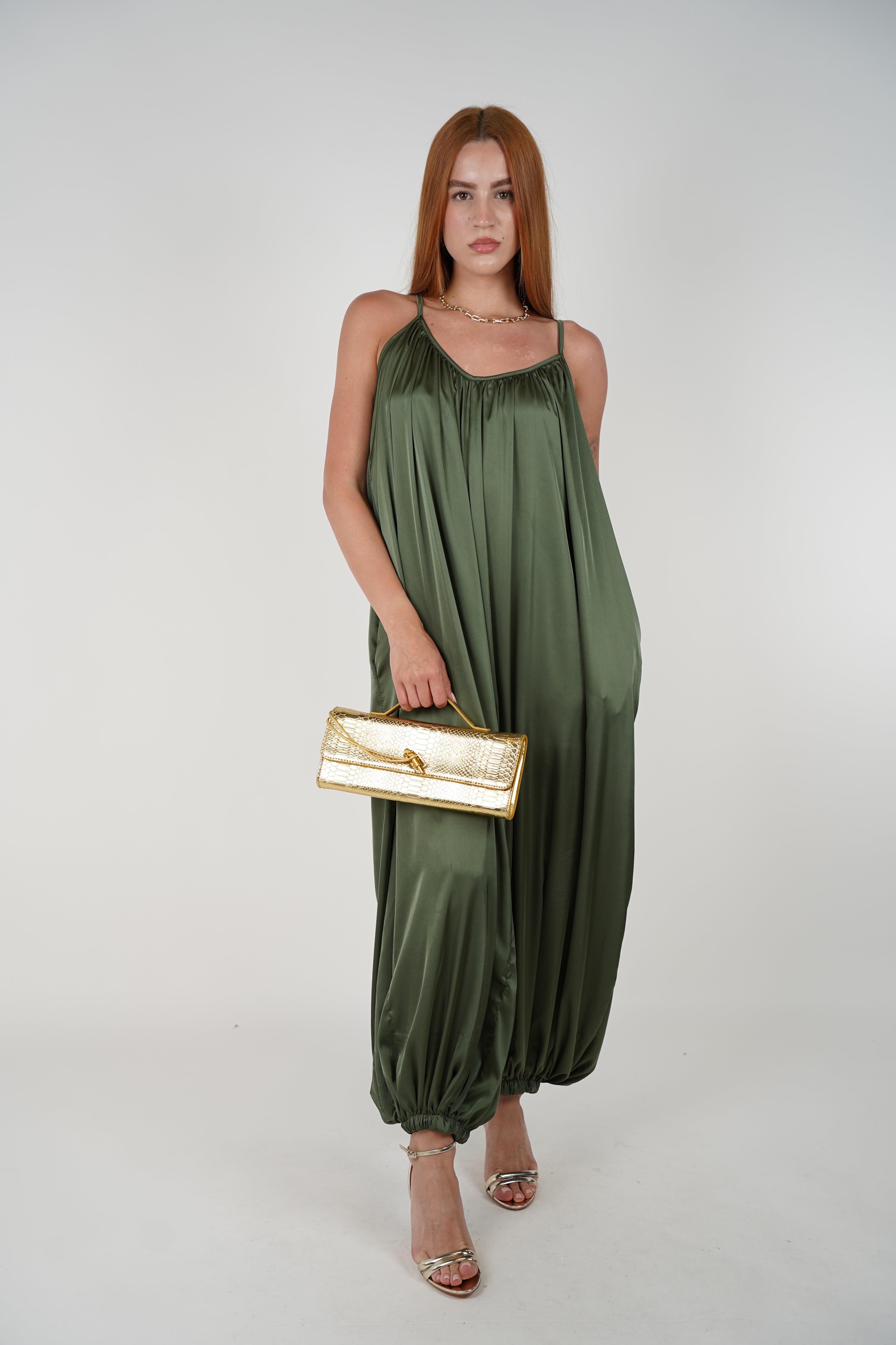 Yomi Aladin Satin Jumpsuit – Relaxed Glamour in Every Step