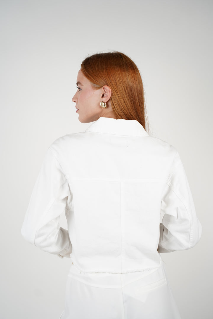 Cyria Cropped Utility Jacket
