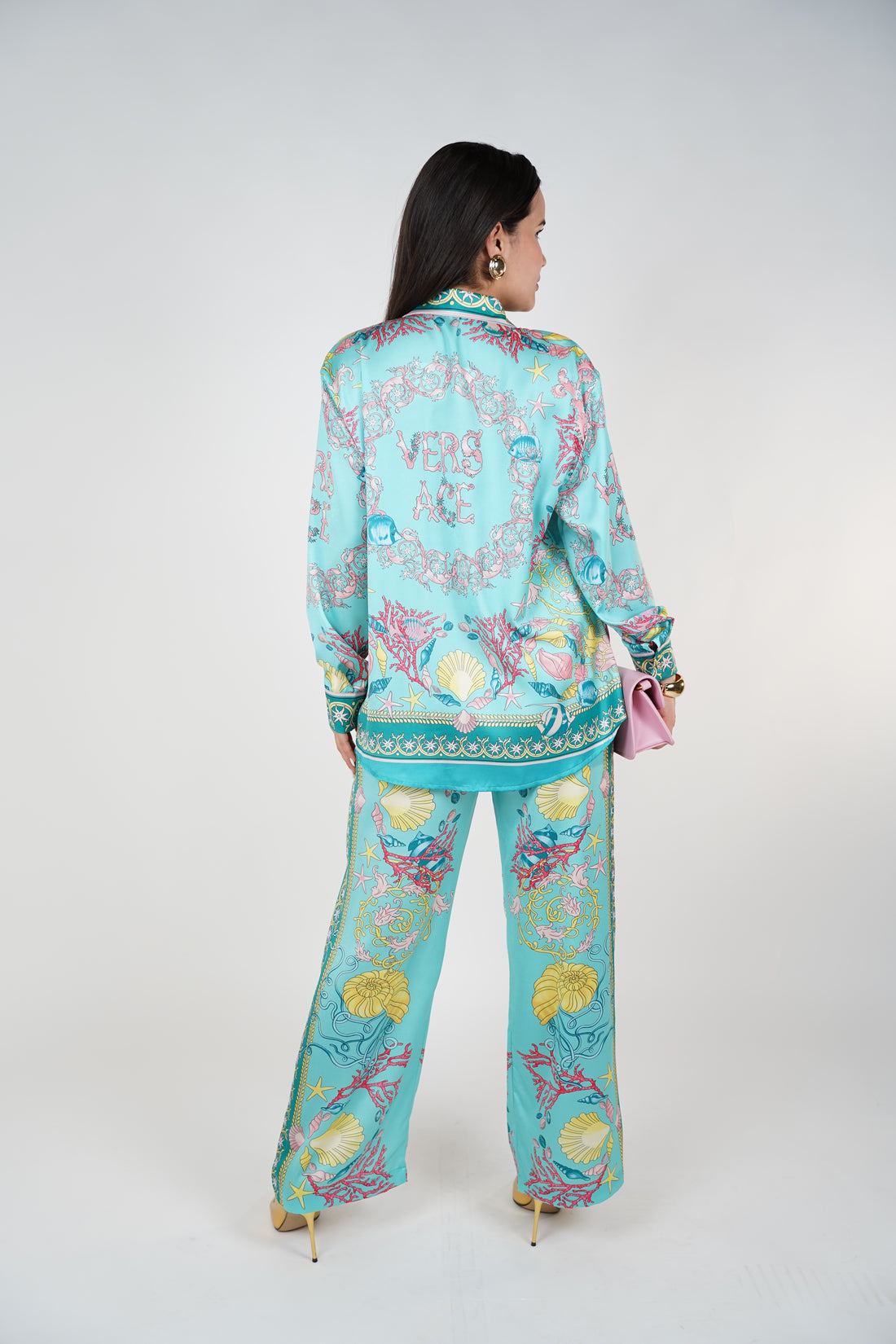 Asha Corals Pants Set