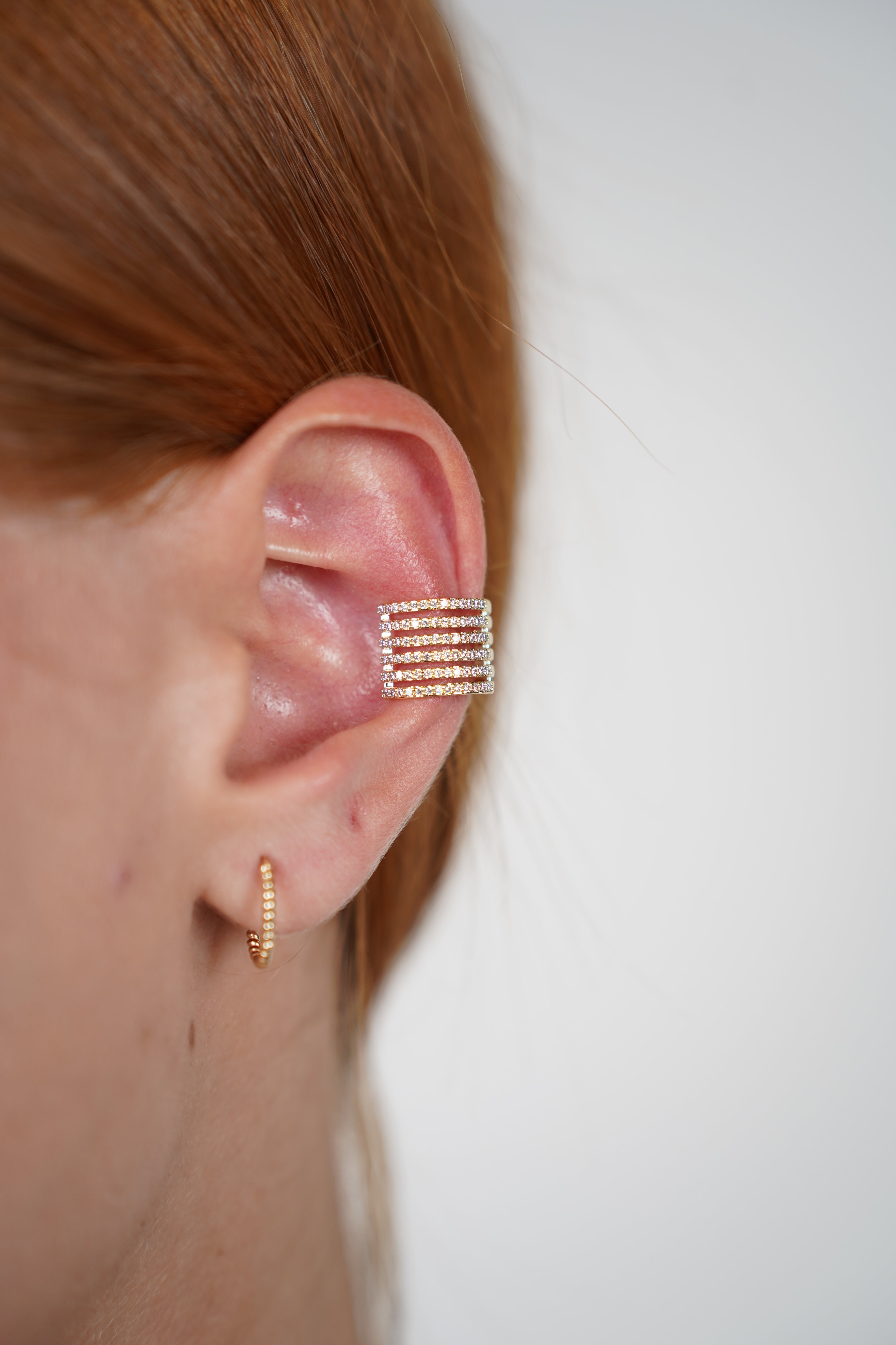 Kalo Diamond Ear Cuff – Modern Sparkle Without the Piercing