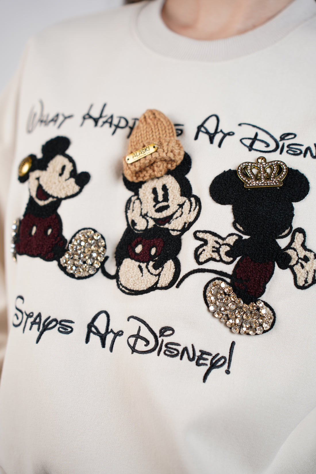 Alaskan Mickey Sweater – Cozy Nostalgia with a Playful Twist