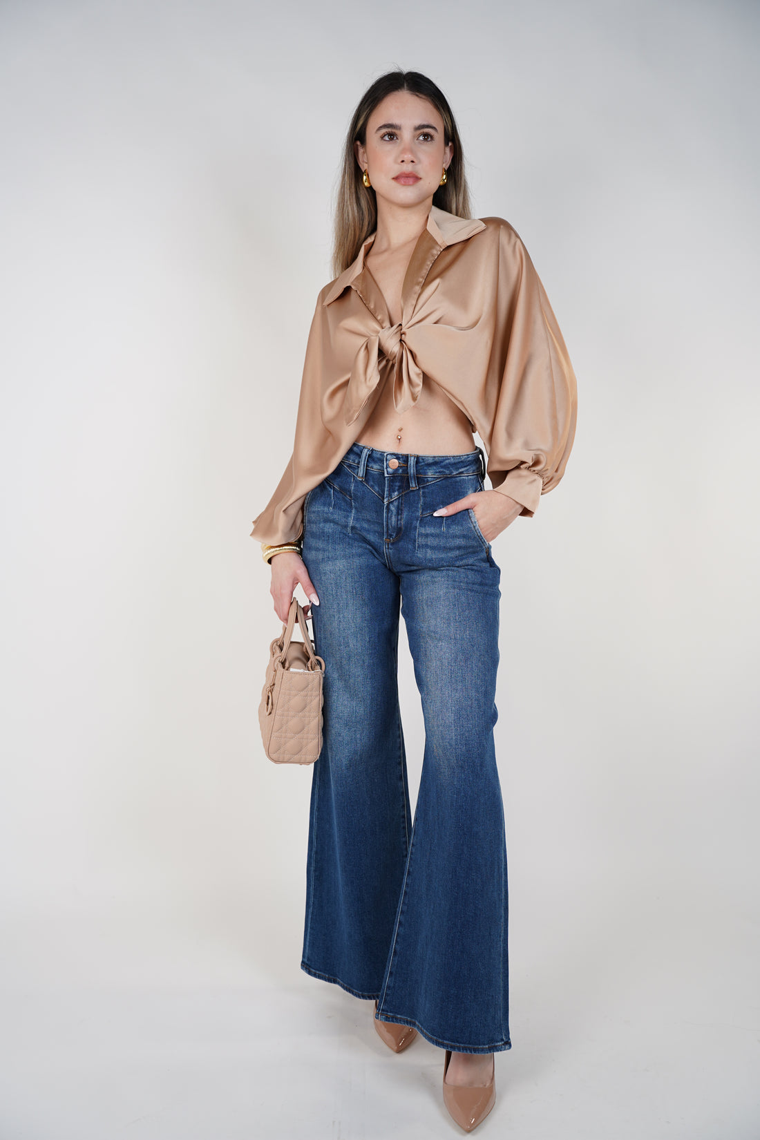 Kivira Wide Leg Jeans – Classic Denim with a Modern Flare