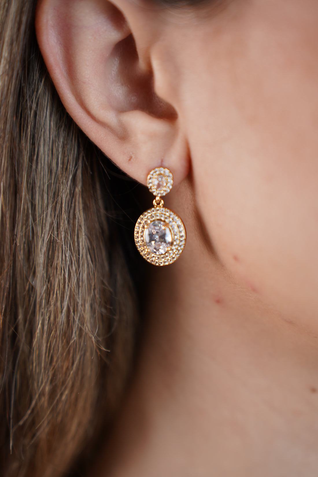 Jovia Dangle Earrings – Sparkle with Sophisticated Glamour