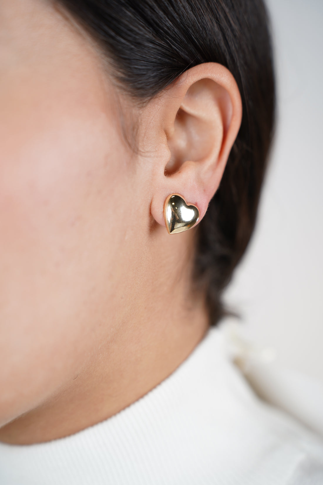 Ravix Heart Stud Earrings