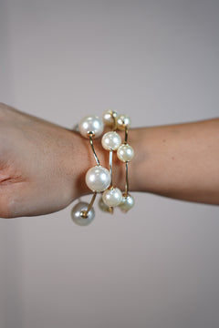 Pulsera Yela Pebble – Elegancia terrosa con el encanto de la piedra natural