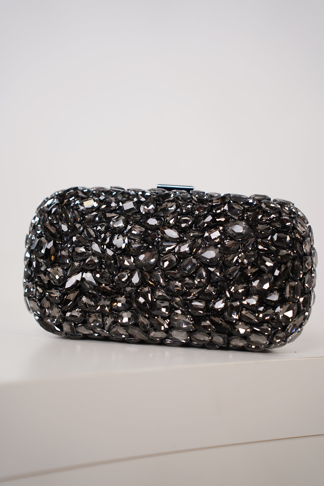 Brielle Diamond Elegant Clutch – Gemstone Evening Bag