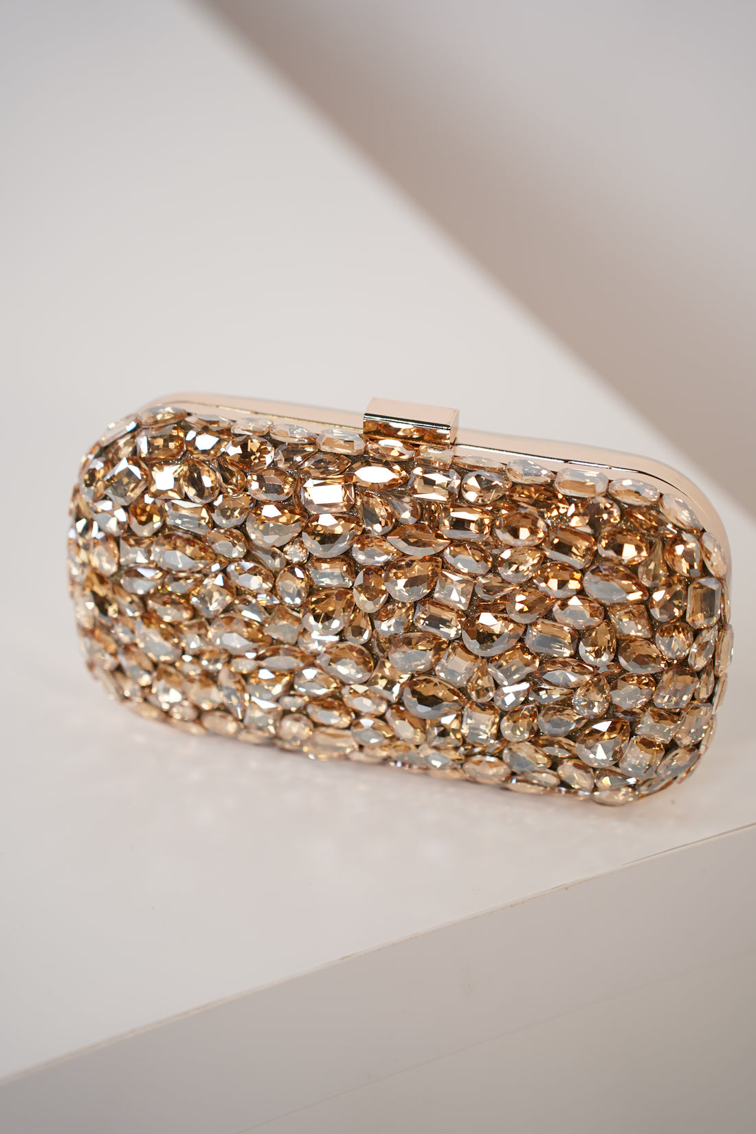 Brielle Diamond Elegant Clutch – Gemstone Evening Bag