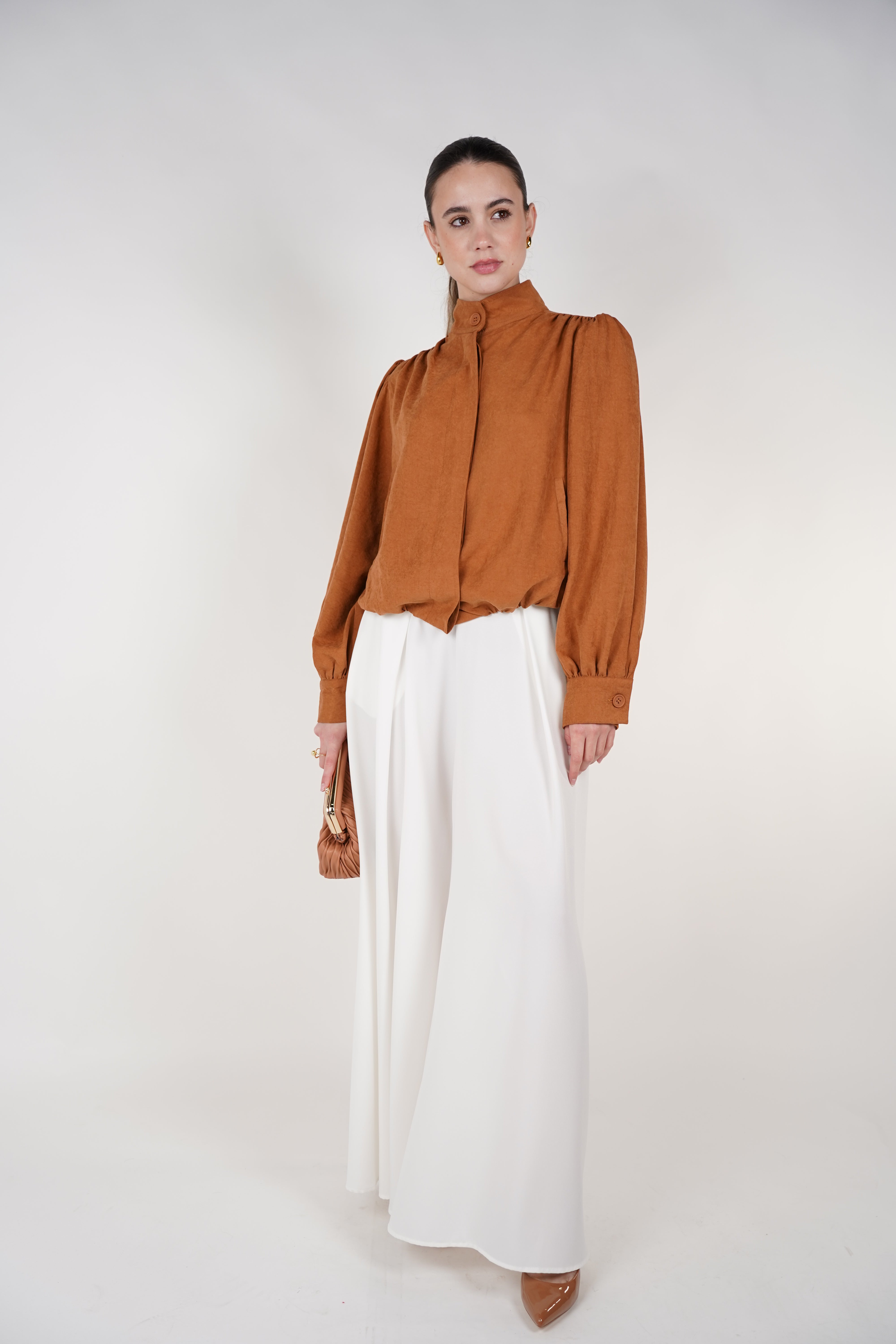 Norelia Palazzo Pants – Flowy High-Waist Silhouette for Effortless Chic