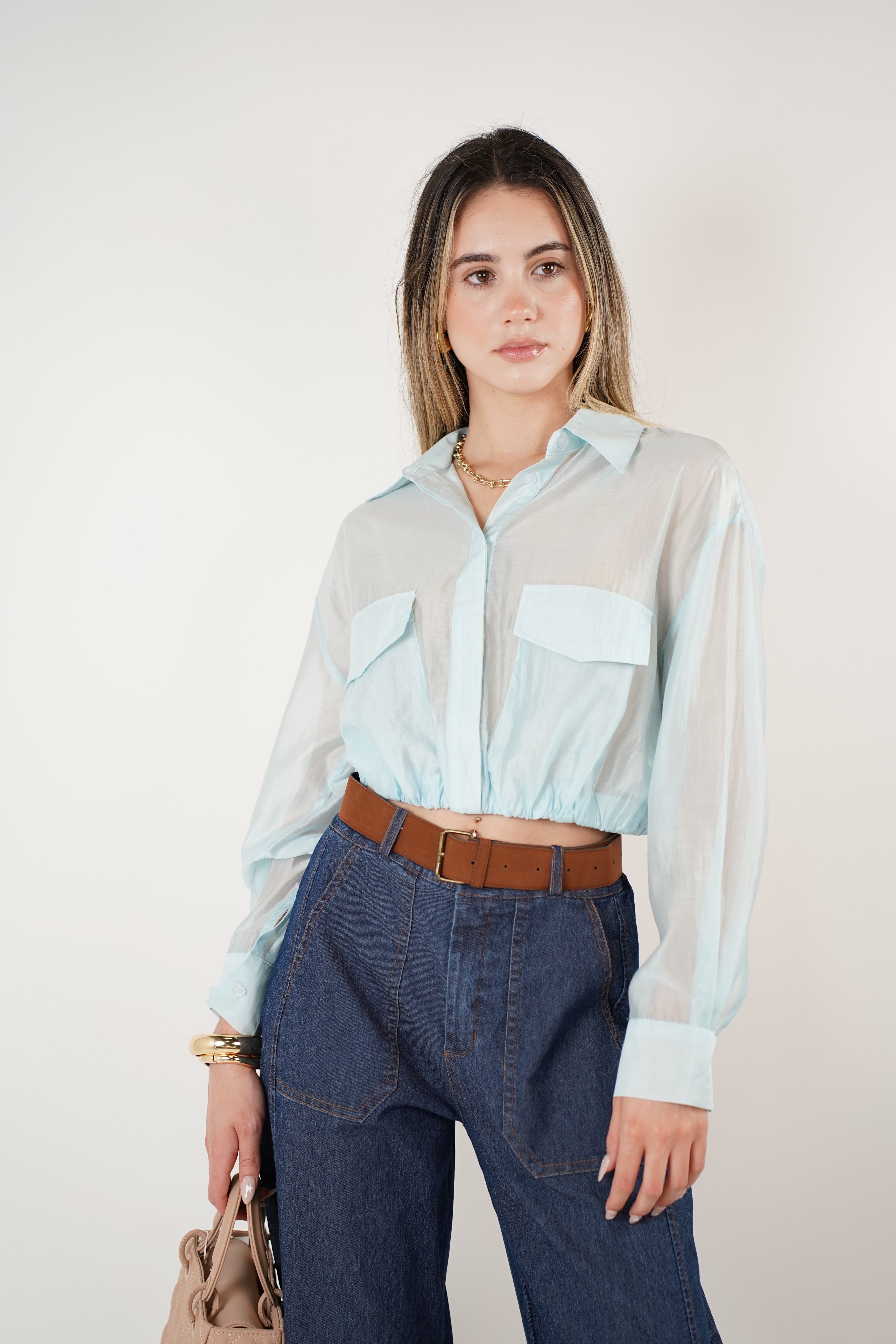 Ovia Sheer Crop Tops – Light, Airy, and Effortlessly Chic
