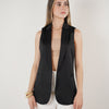 Zyra Sleeveless Vest – Structured Sophistication in a Sleek Cut