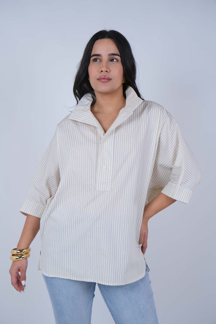 Kova Stripped Button Down