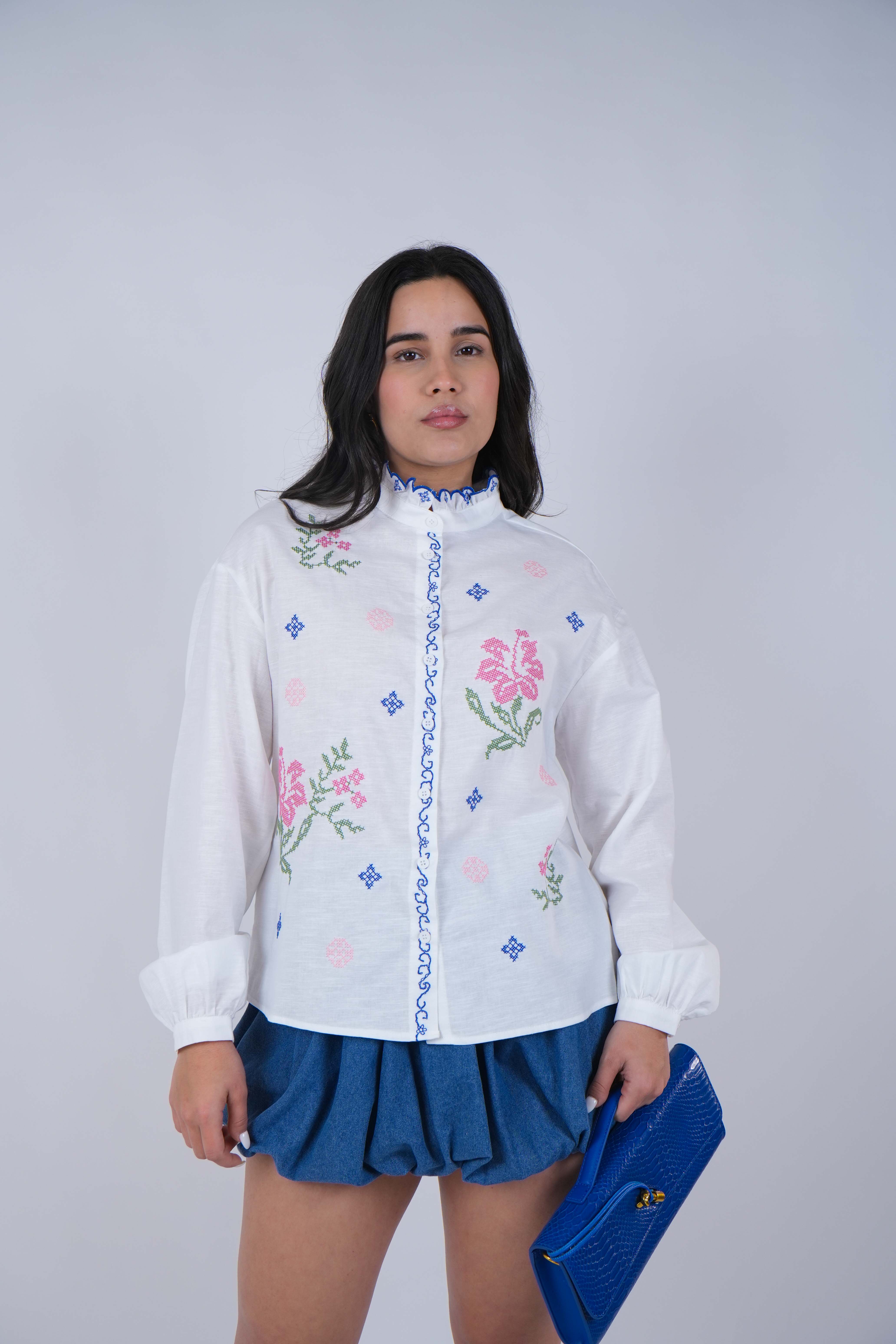 Mavi Embroidered Shirt