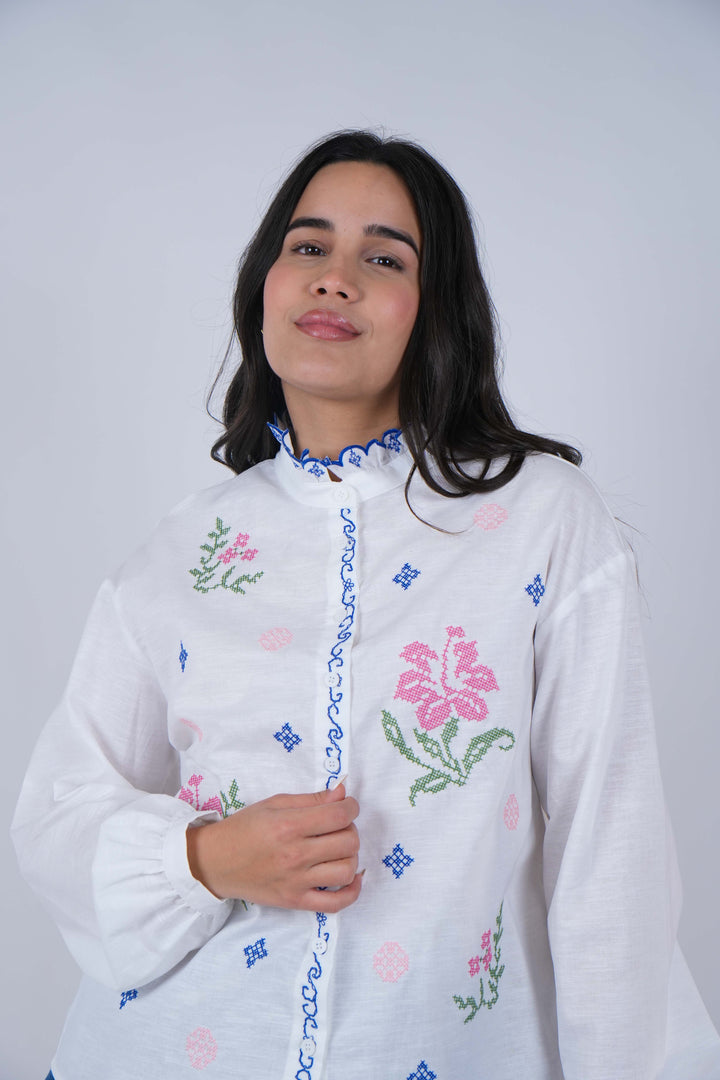 Mavi Embroidered Shirt