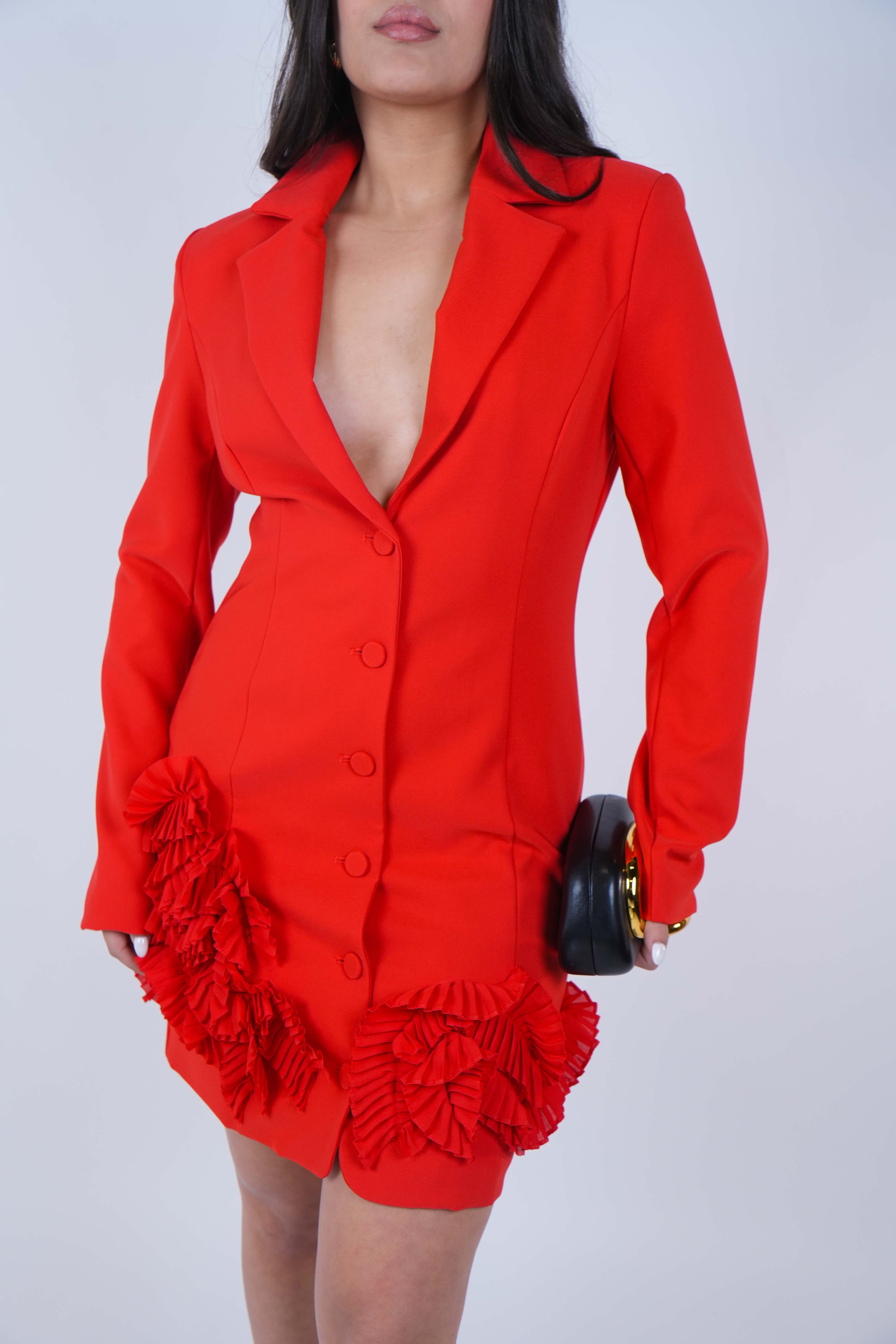 Nysa Ruffle Mini Dress