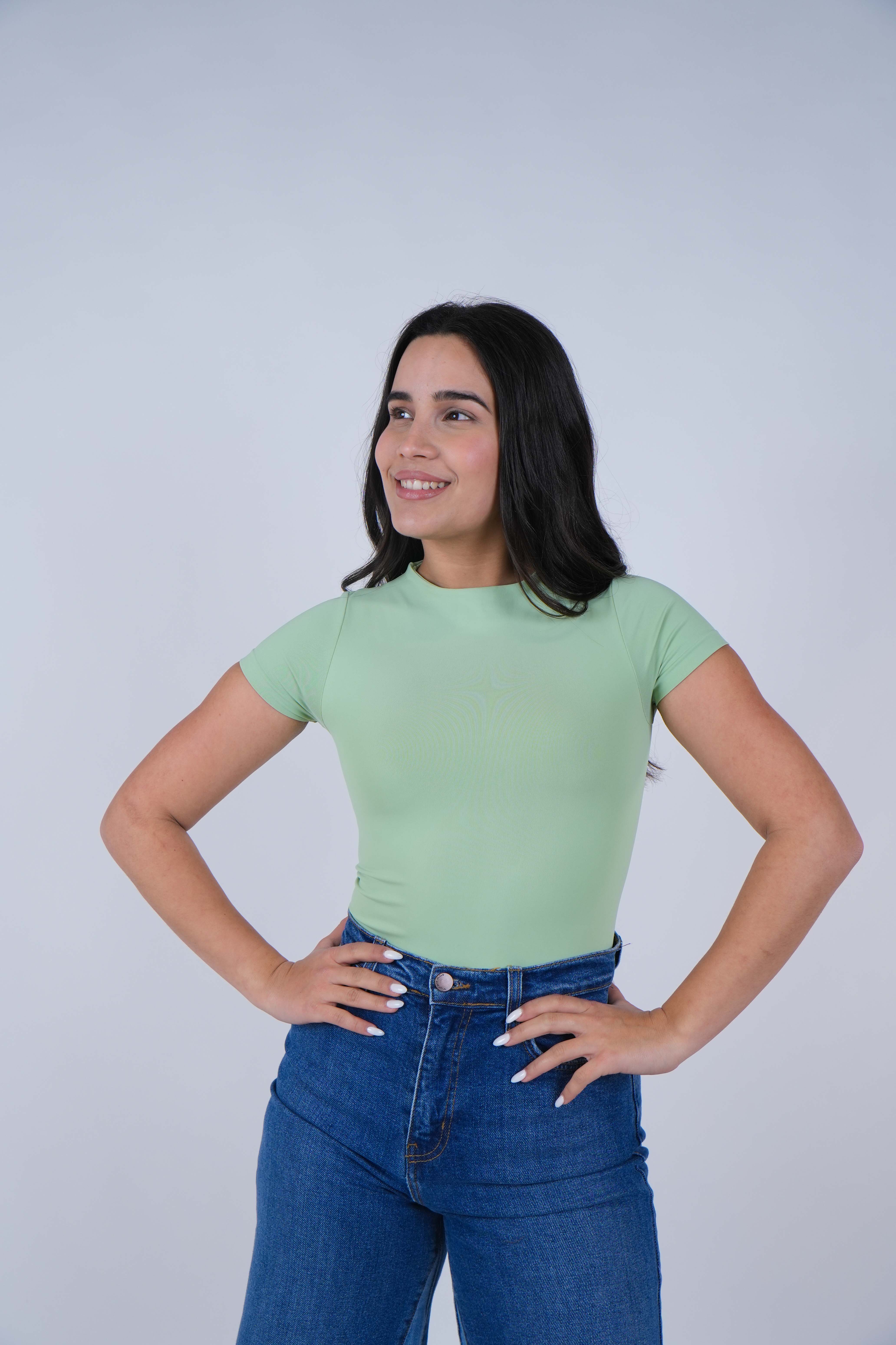 Aemi Highneck Bodysuit