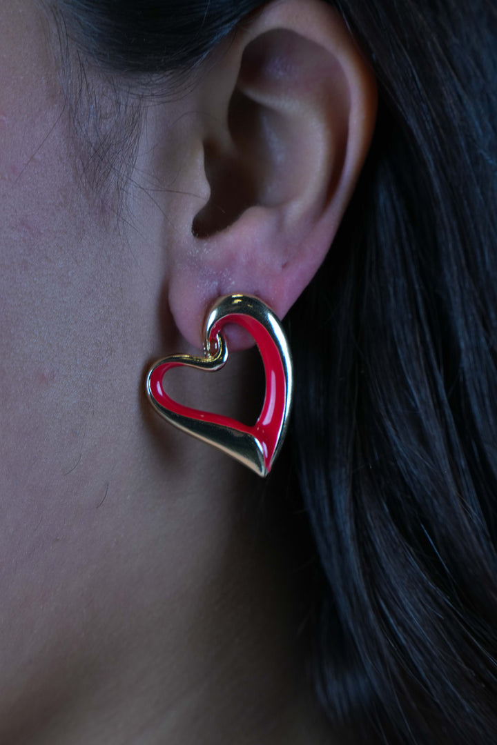 Veya Heart Earrings